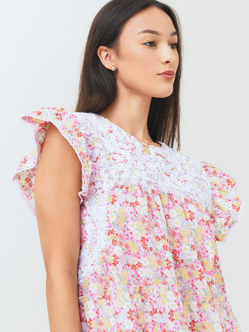 J. Marie Women's Lela Ruffle Dress