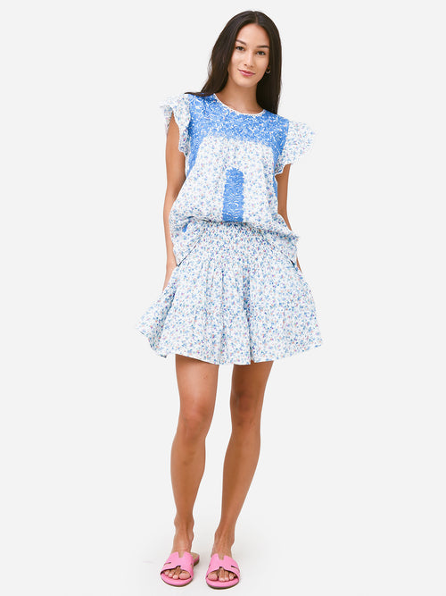 J. Marie Women's Hughs Ruffle Top