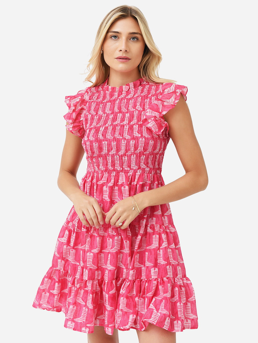 J. Marie Women's Dolly Ruched Dress - Saint Bernard