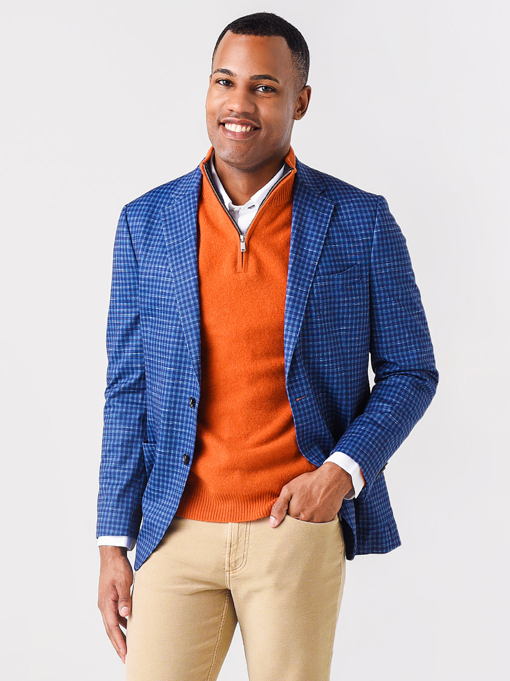 Johnnie-O Men's Stew Sport Coat - Saint Bernard