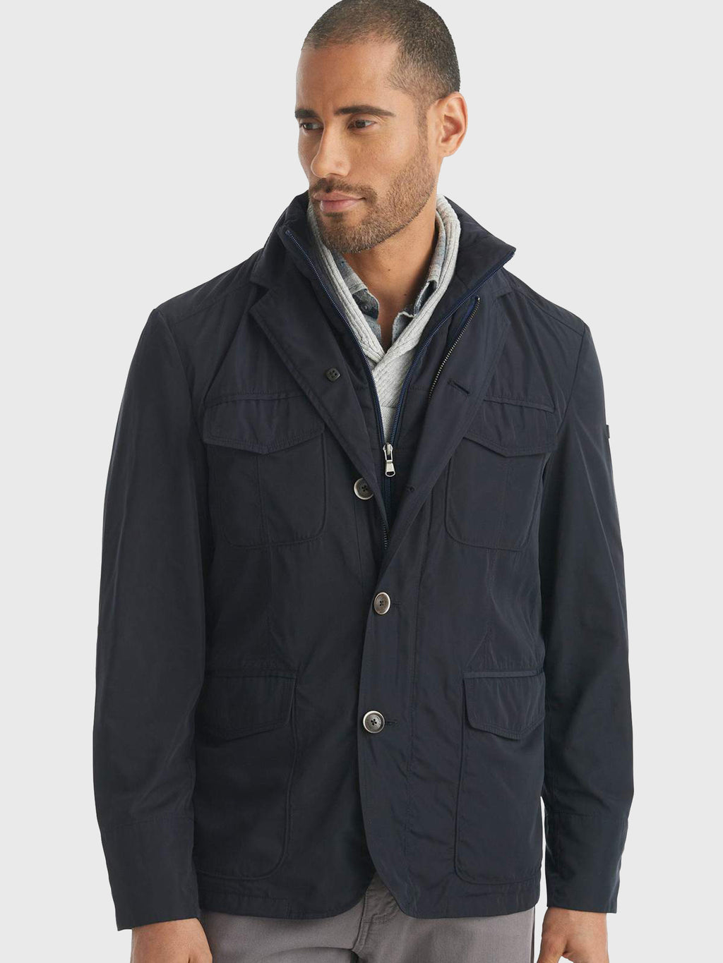 Johnnie-O Men's Phelps Field Jacket - Saint Bernard