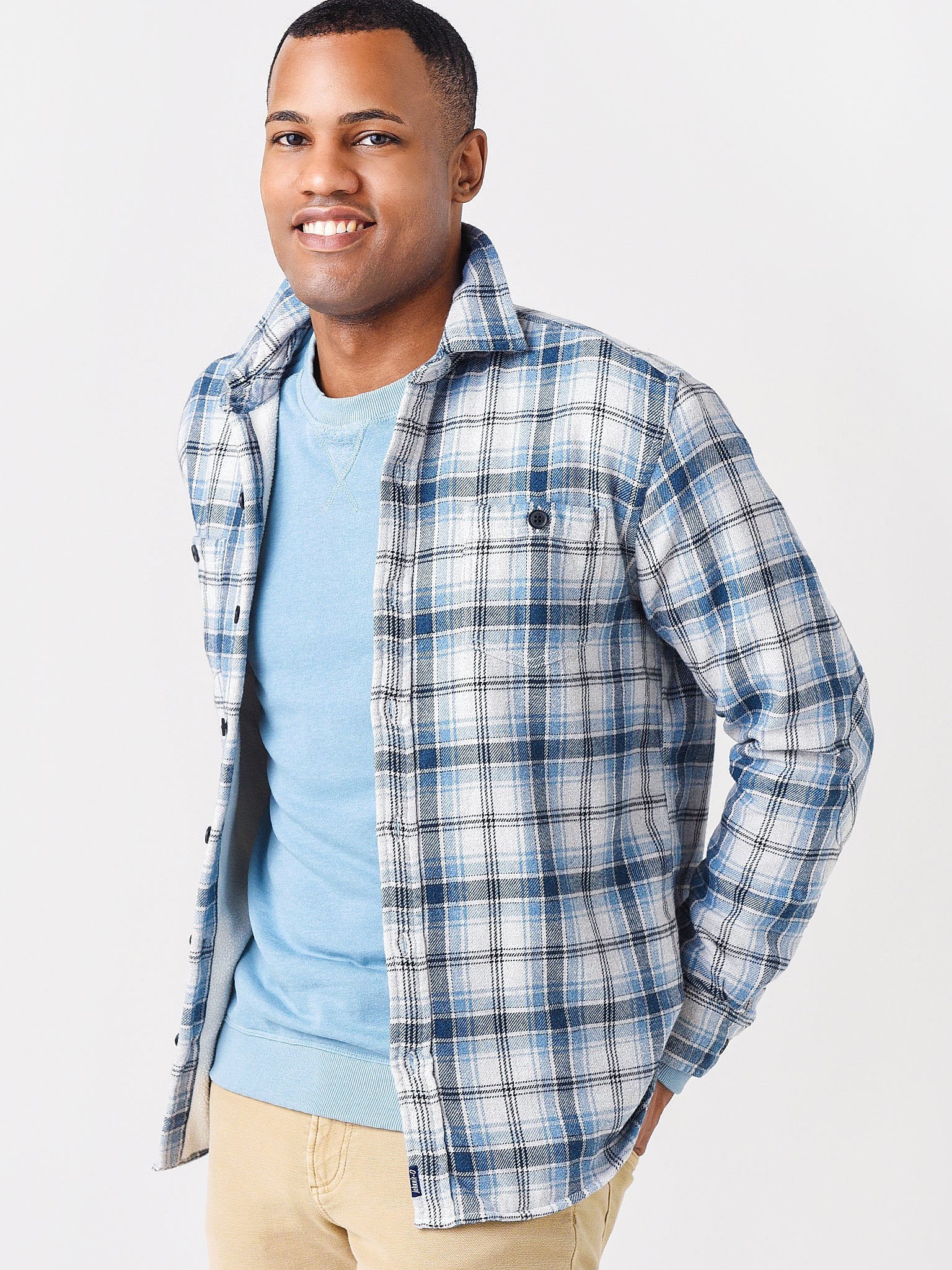 Johnnie-O Men's Chad Shirt Jacket - Saint Bernard