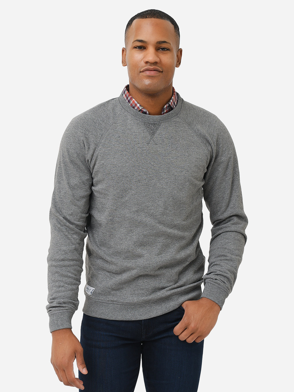 Johnnie-O Men's Heathered Pamlico Sweatshirt - Saint Bernard