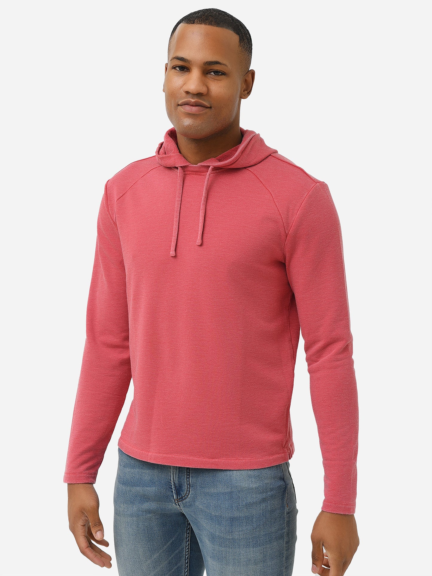 Johnnie-O Men's Satchel Burn Out Washed Pullover Hoodie