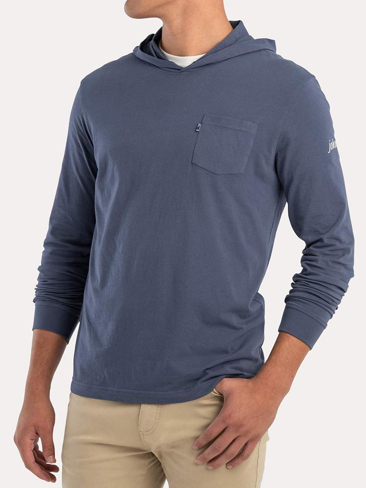 Johnnie-O Men's Eller Long Sleeve Hooded T-Shirt