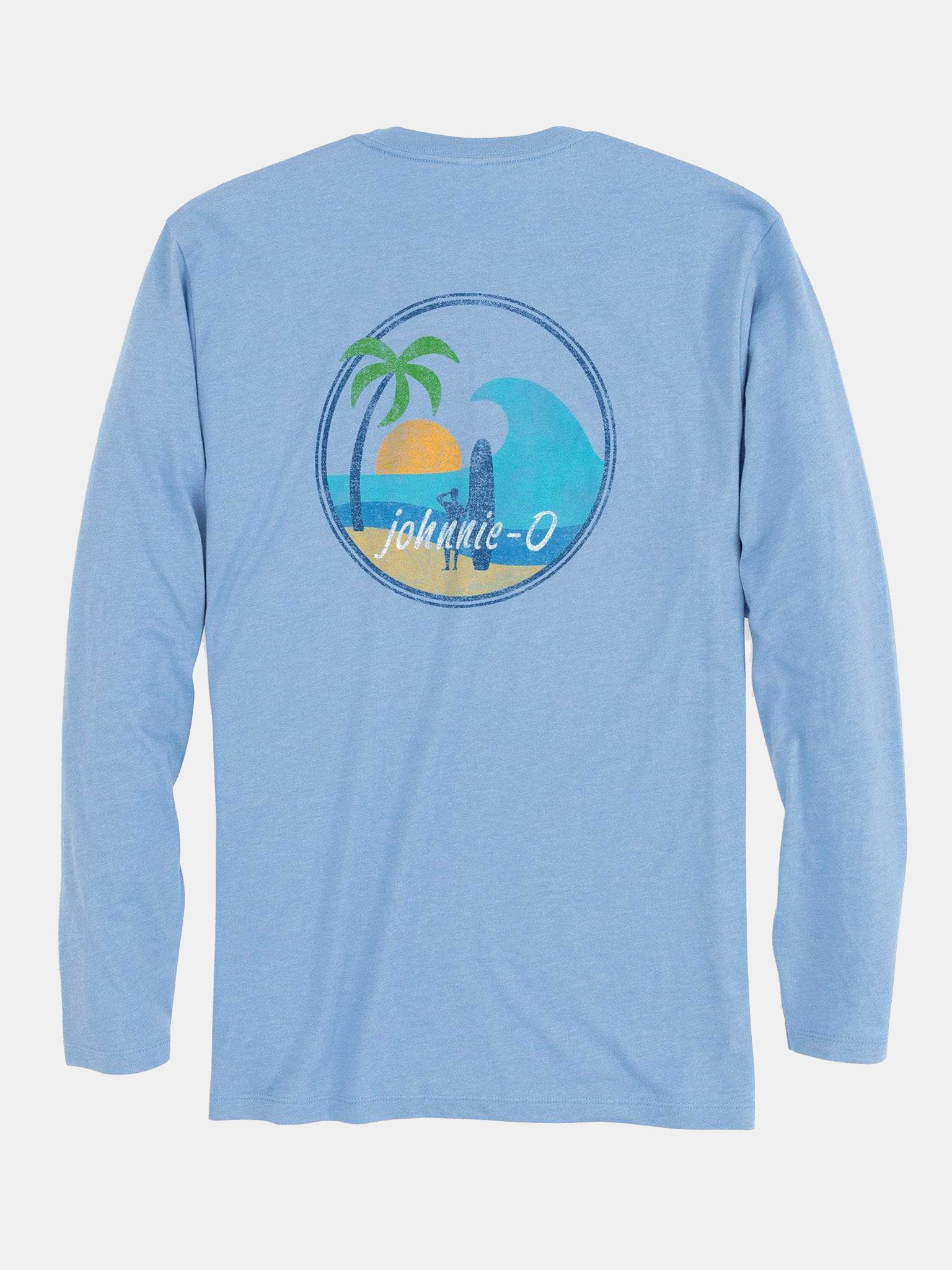 Johnnie-O Men's Island Vibes Long Sleeve T-Shirt - Saint Bernard