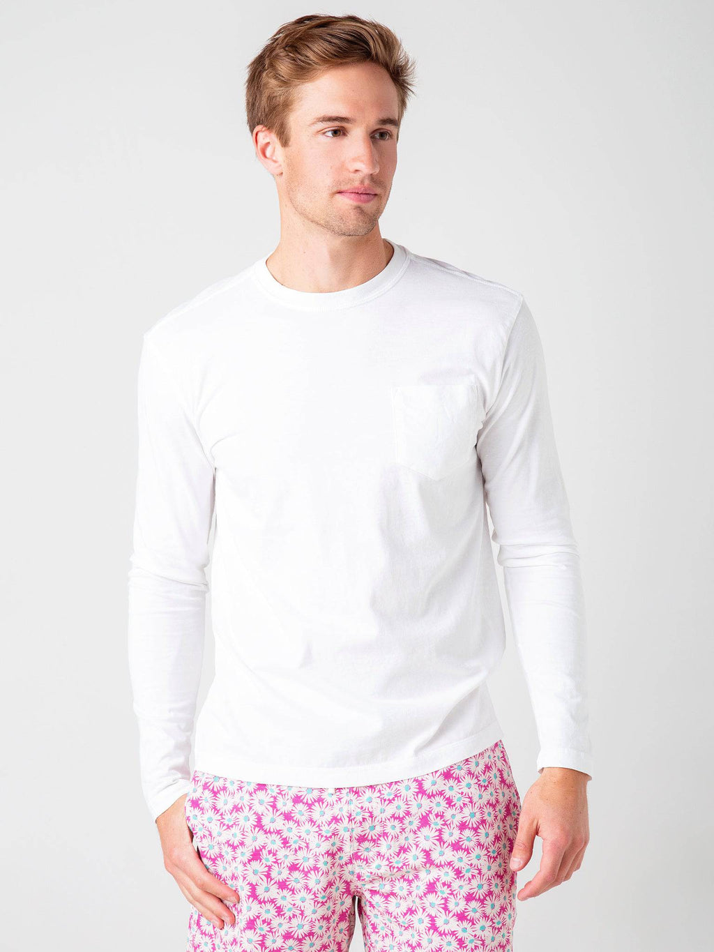 Johnnie-O Men's Mulder Tee - Saint Bernard