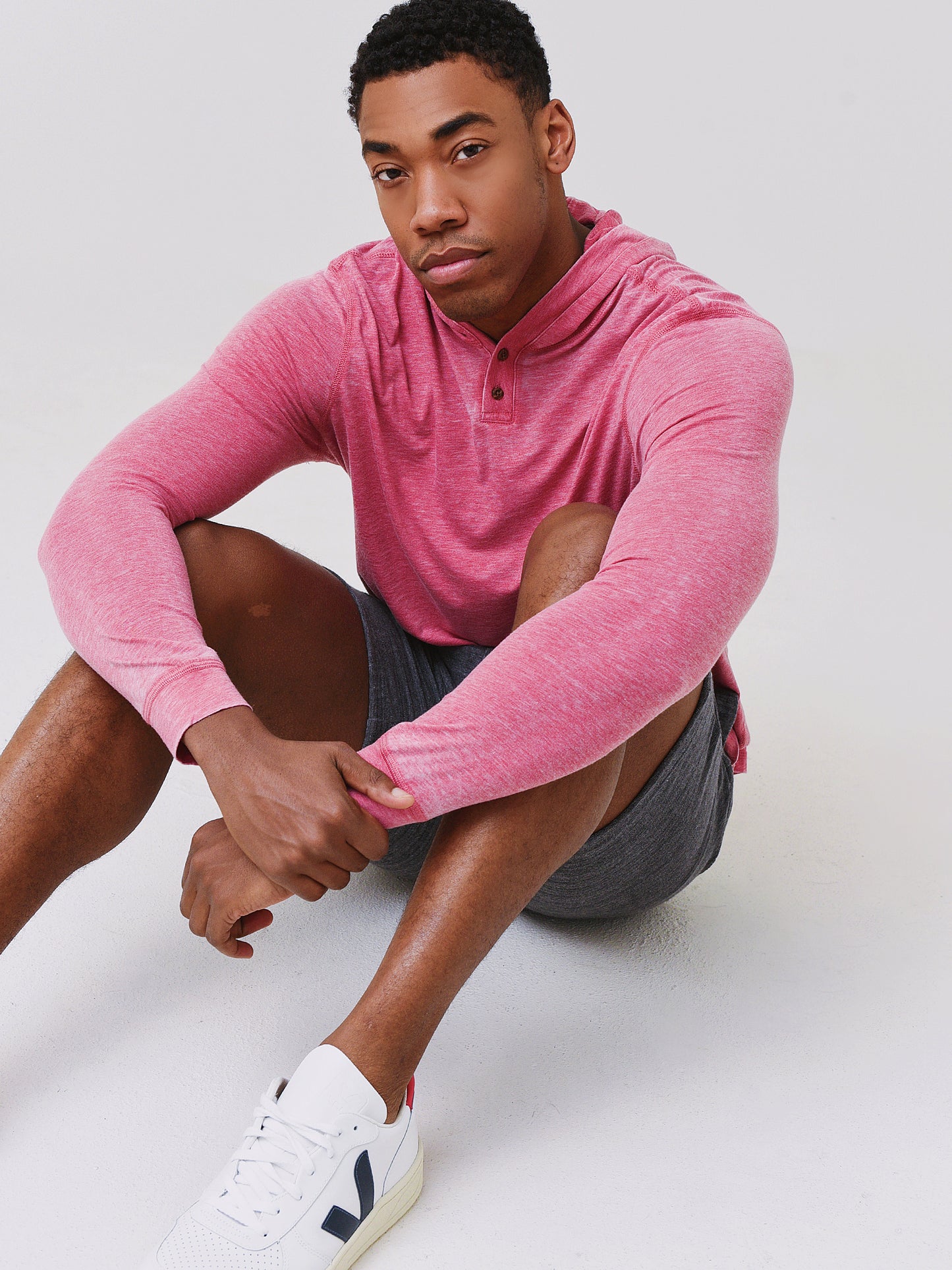 Johnnie-O Men's Zed Henley Tee - Saint Bernard