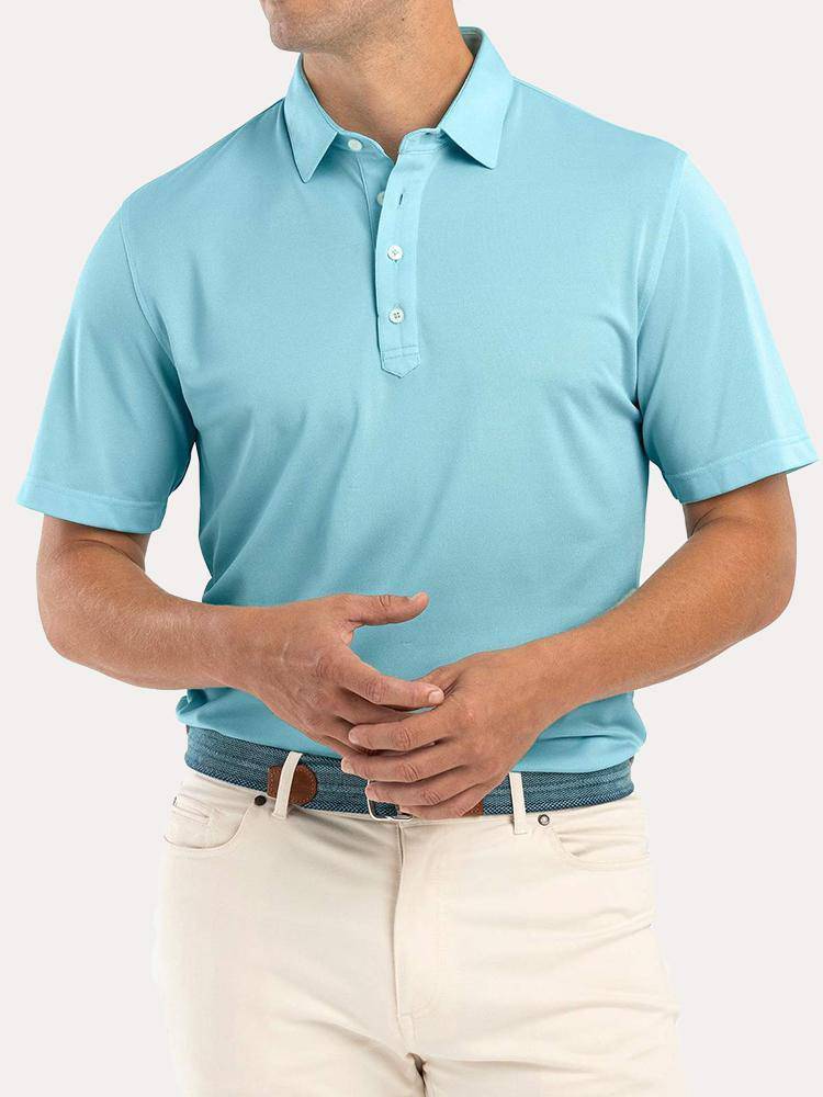 Johnnie-O Men's Mashie Prep-Formance Polo - Saint Bernard