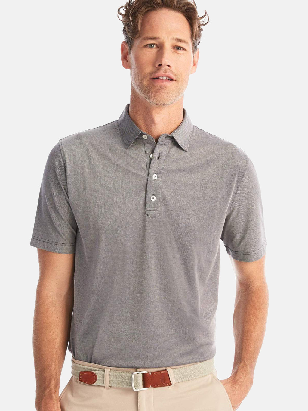Johnnie-O Men's Mashie Prep-Formance Polo - Saint Bernard