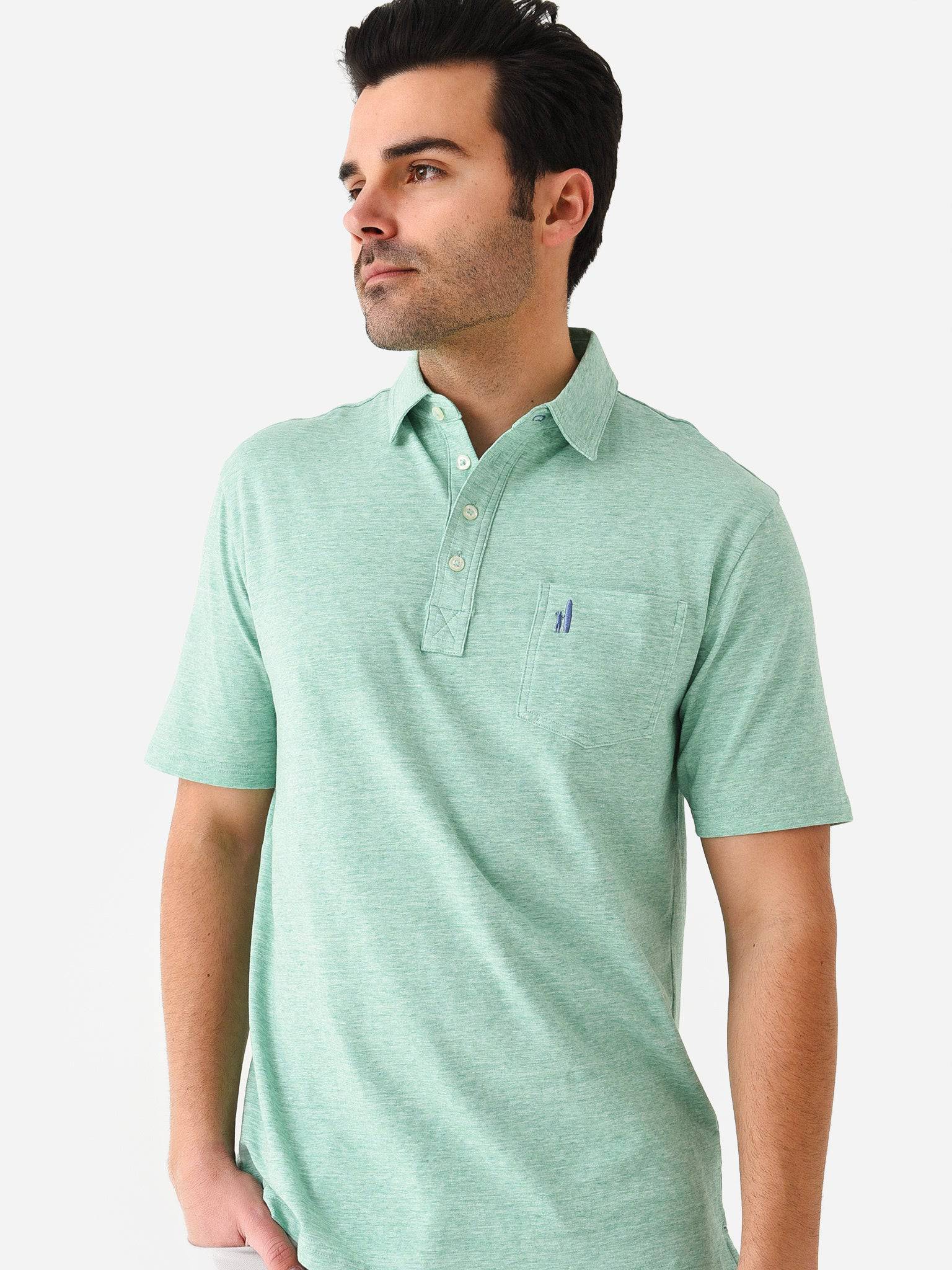 Johnnie-O Men's Heathered Original Polo - Saint Bernard