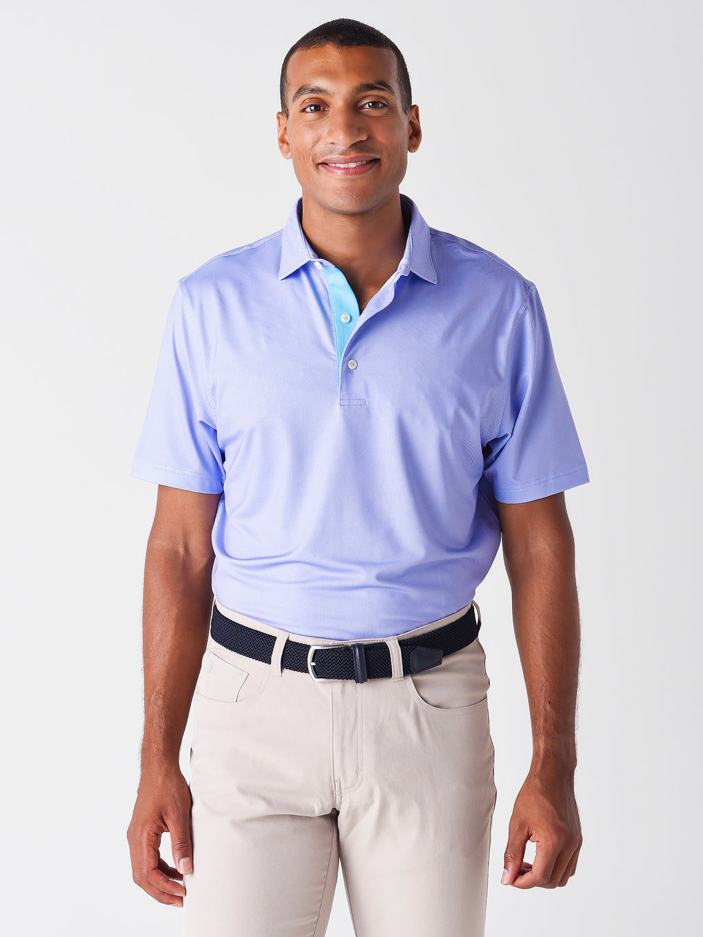 Johnnie-O Men's Robben Prep-Formance Polo - Saint Bernard
