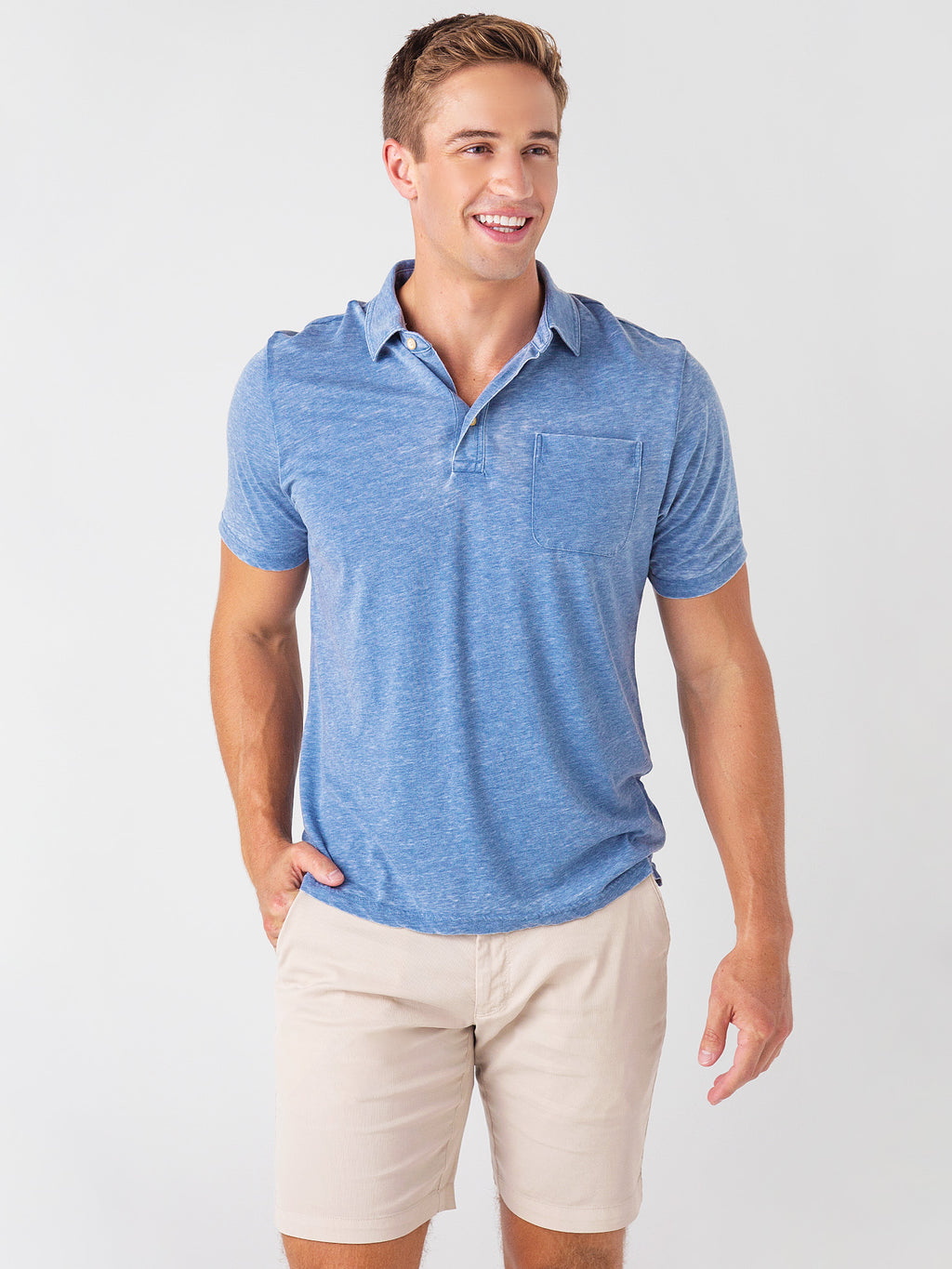 Johnnie-O Men's Local Polo - Saint Bernard