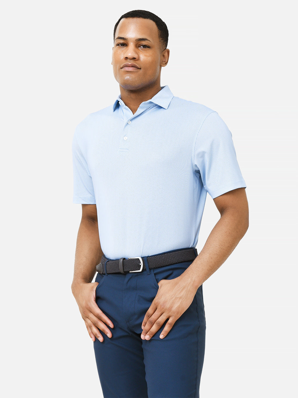 Johnnie-O Men's Poe Prep-Formance Polo - Saint Bernard