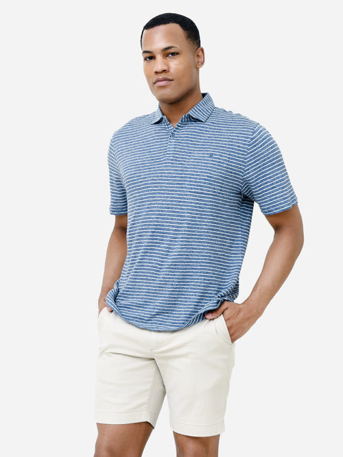 Johnnie-O Men's Brewster Striped Polo