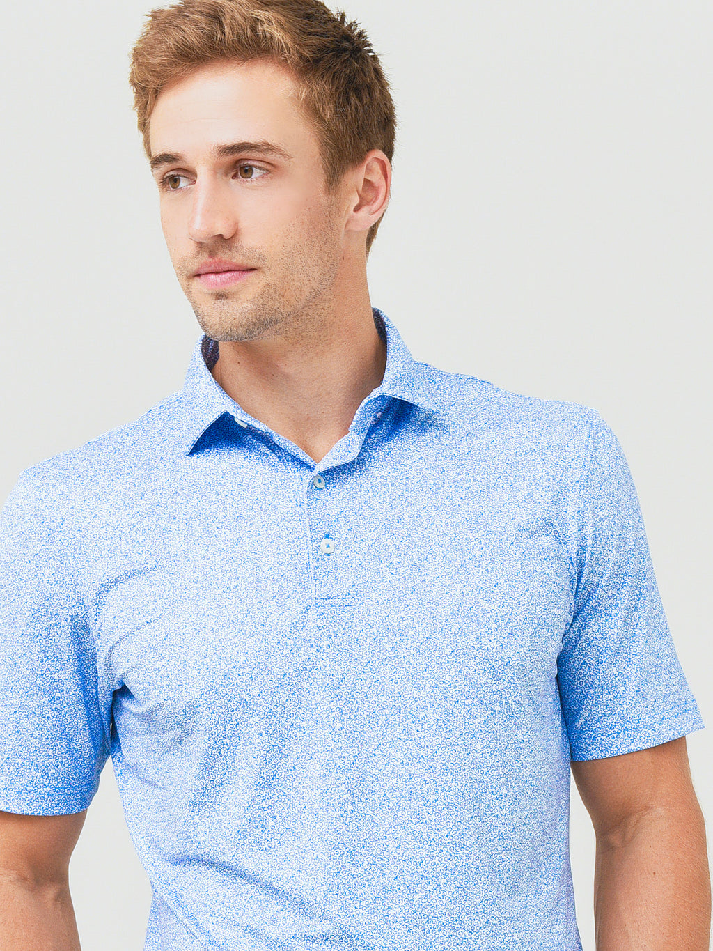Johnnie-O Men's Lenox Prep-Formance Jersey Polo - Saint Bernard