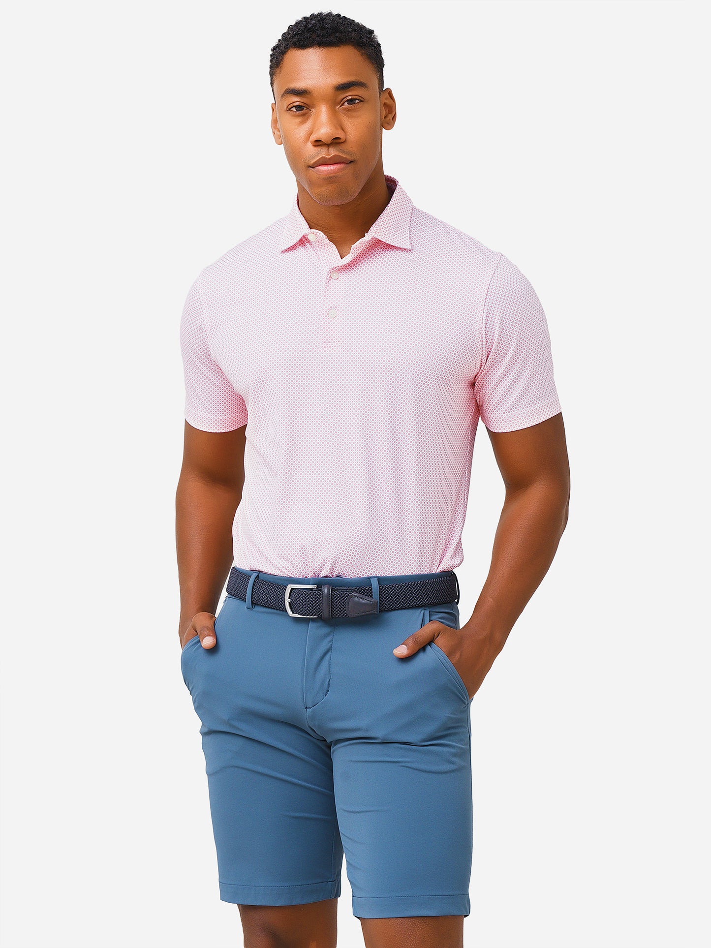 Johnnie-O Men's Judd Prep-Formance Jersey Polo - Saint Bernard