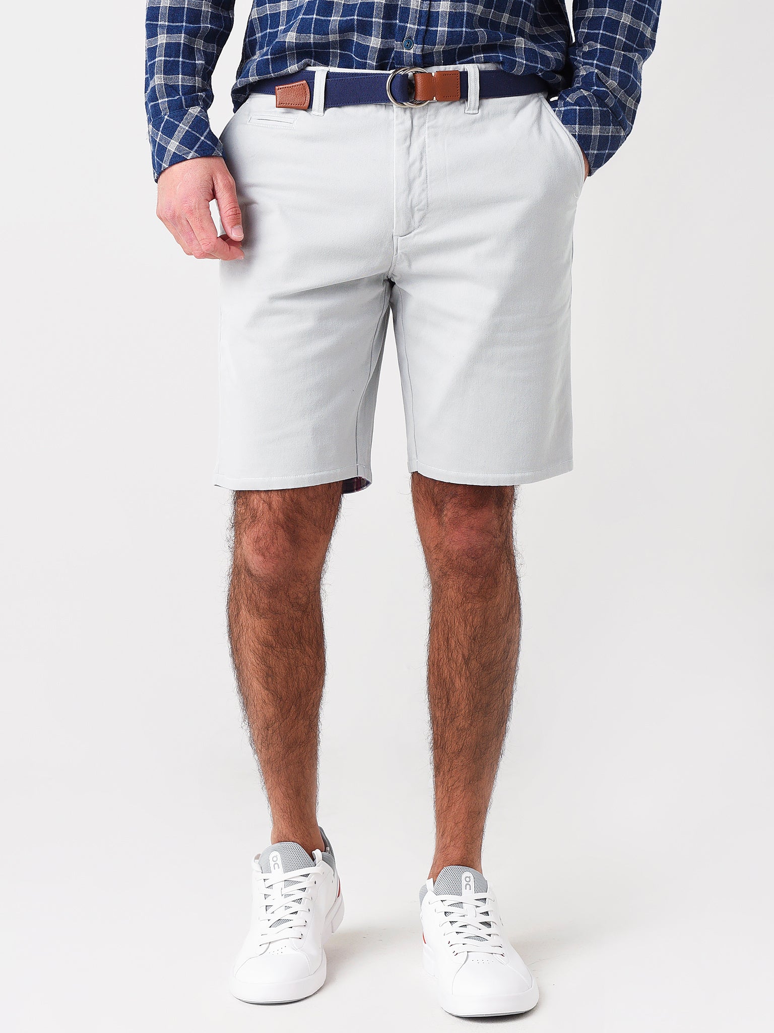 Johnnie-O Men's Tailgater Flannel Lined Shorts w/ Bottle Opener - Saint Bernard