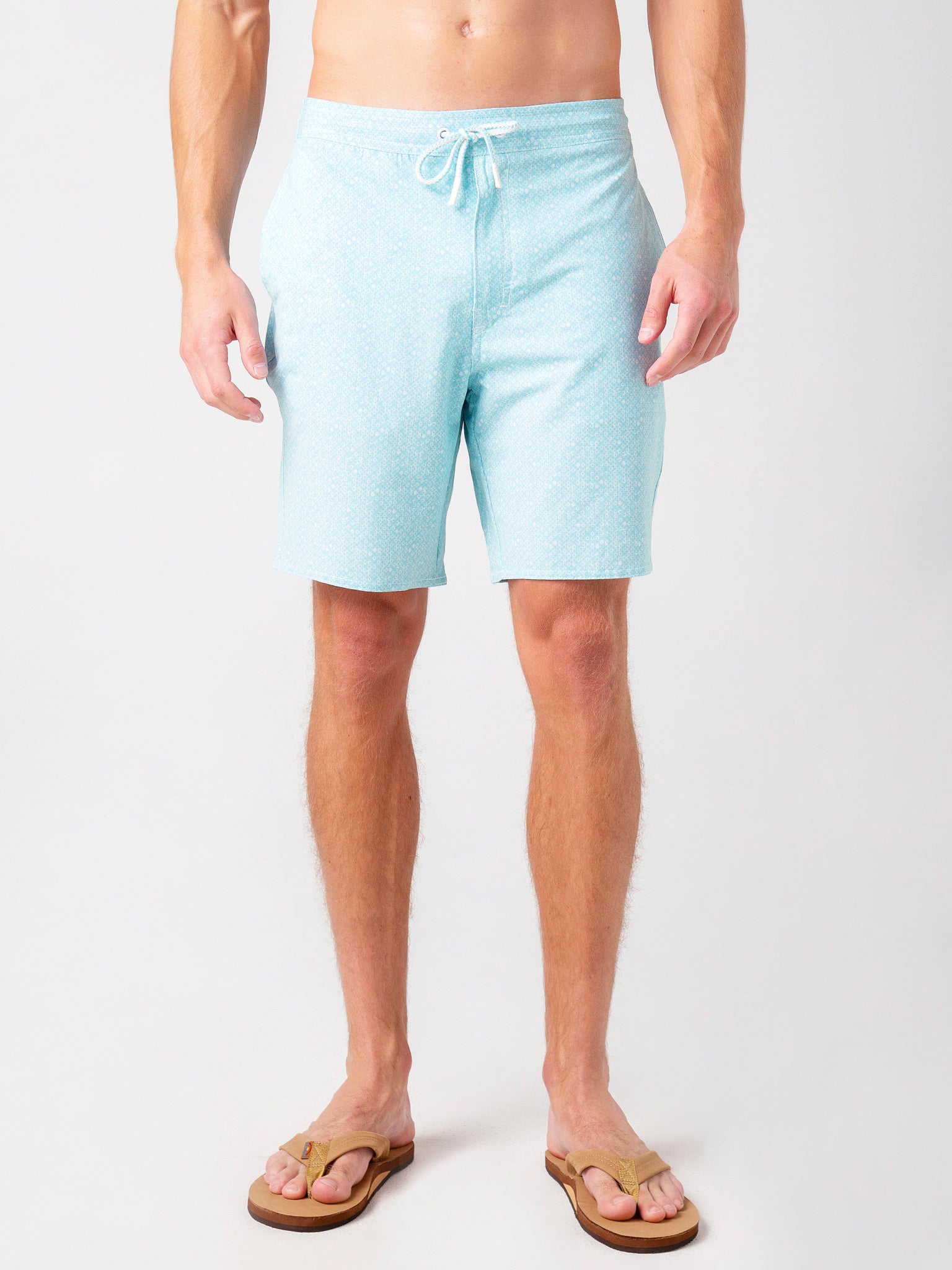 Johnnie-O Men's Dunn Board Short - Saint Bernard