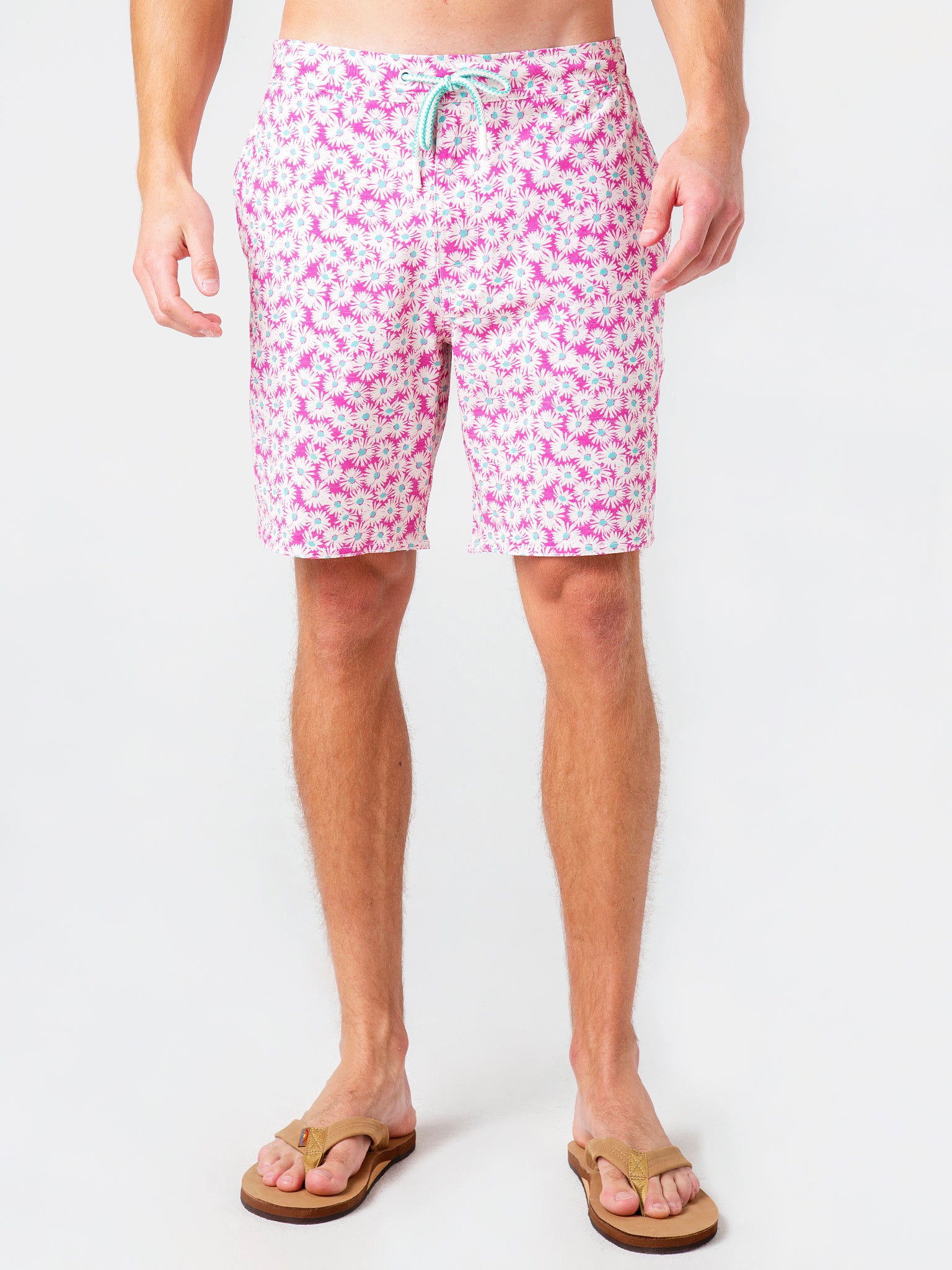 Johnnie-O Men's Elliston Board Short - Saint Bernard