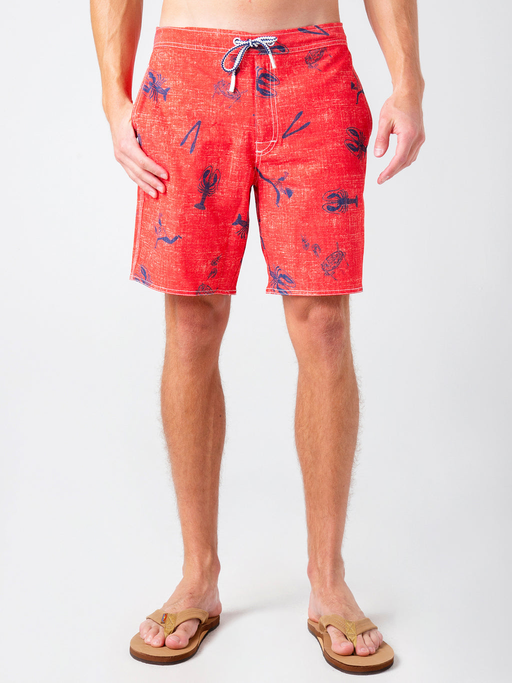 Johnnie-O Men's Brisbane Board Short - Saint Bernard
