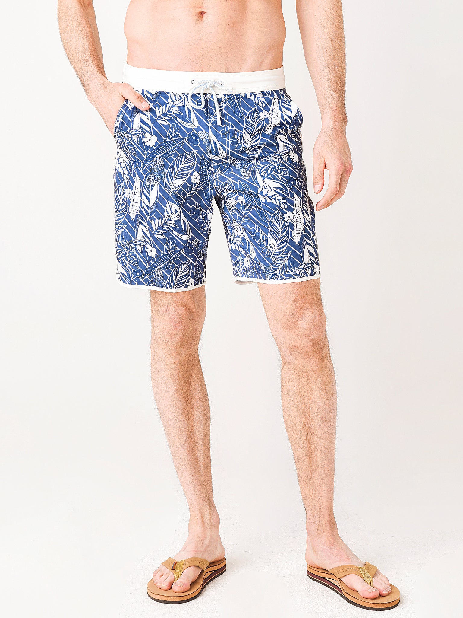 Johnnie-O Men's Tiwi Board Short - Saint Bernard