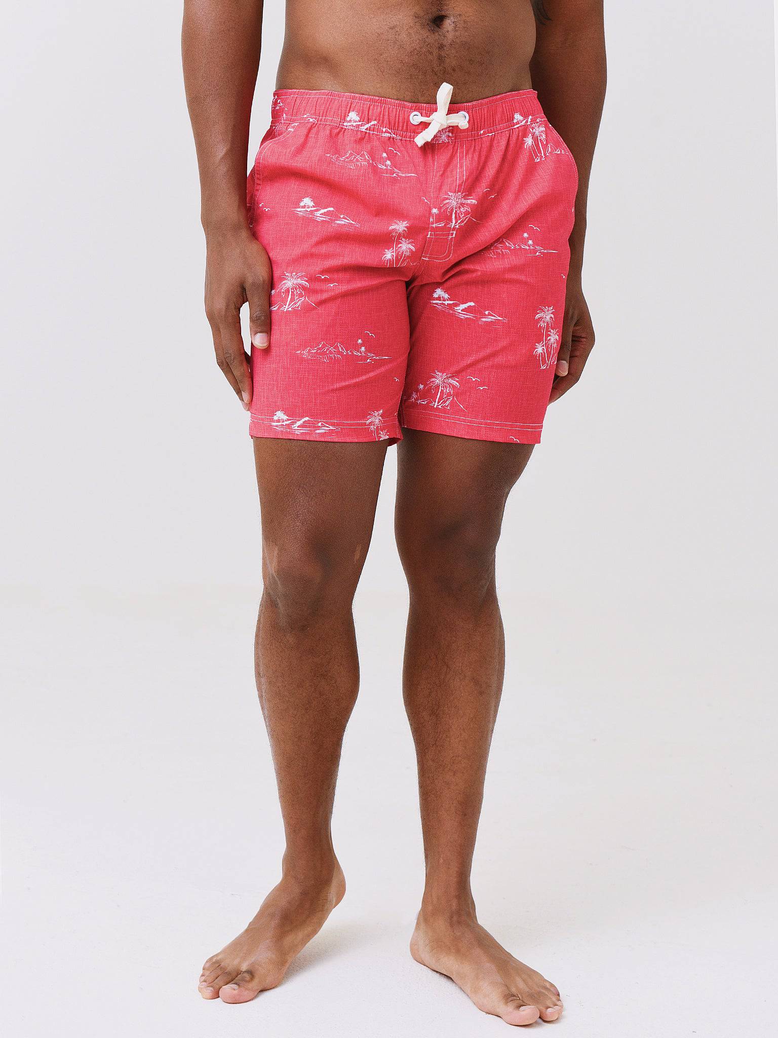 Johnnie-O Men's Siesta Swim Trunk - Saint Bernard