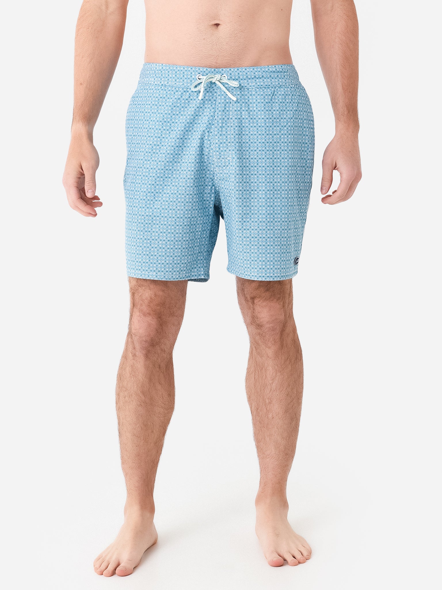 Johnnie-O Men's Cruz Swim Trunk - Saint Bernard