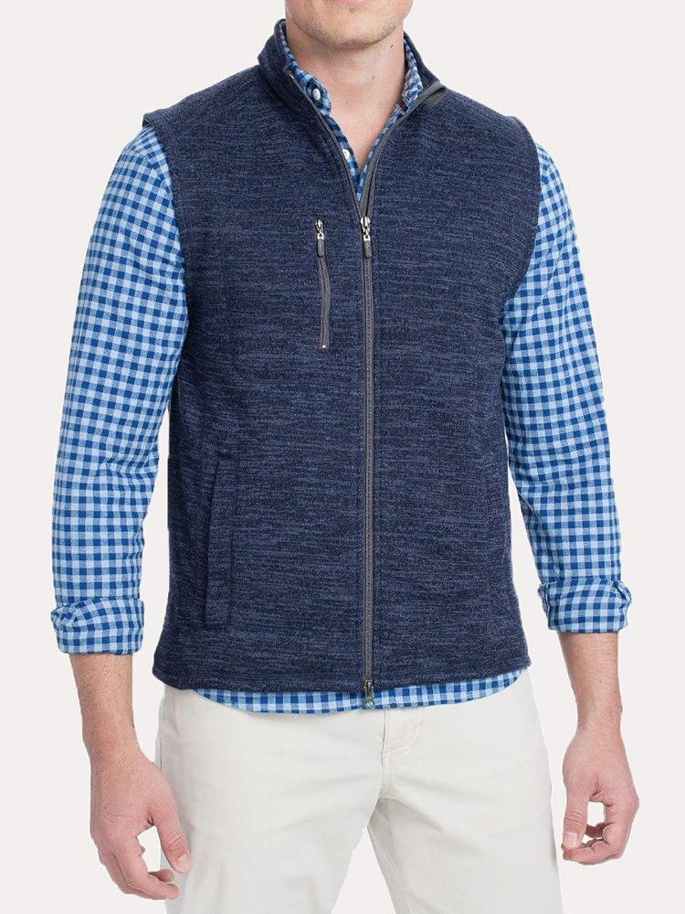 Johnnie-O Men's Tahoe Vest - Saint Bernard