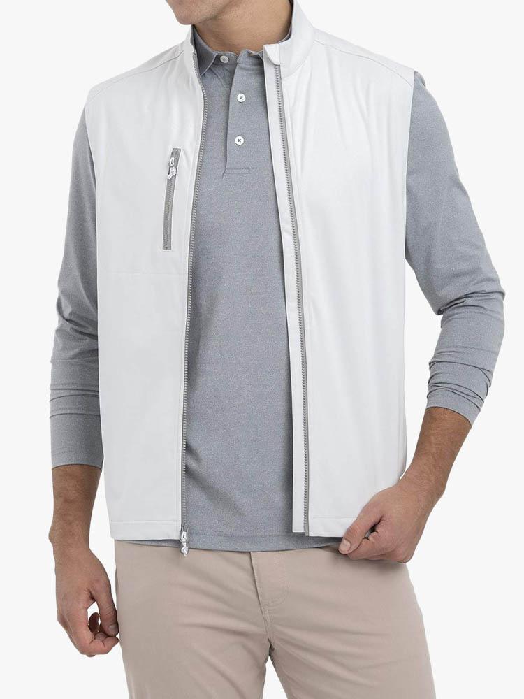 Johnnie O Men's Crest Vest - Saint Bernard