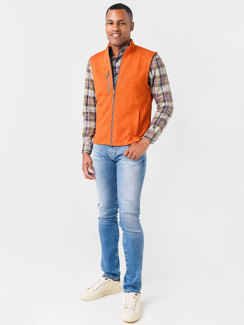 Johnnie-O Wes Zip Front Vest