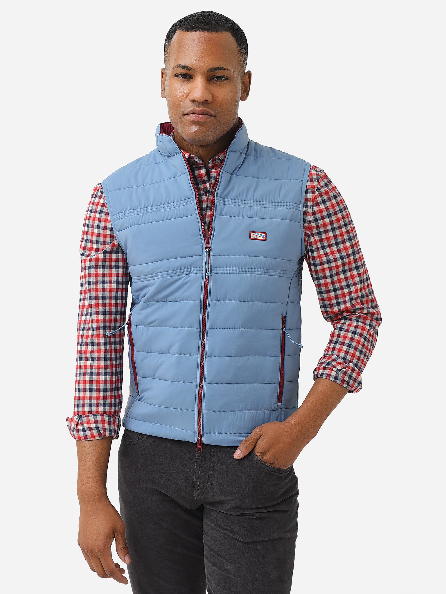 Johnnie-O Men's Harwich Lightweight Quilted Puffer Vest - Saint Bernard