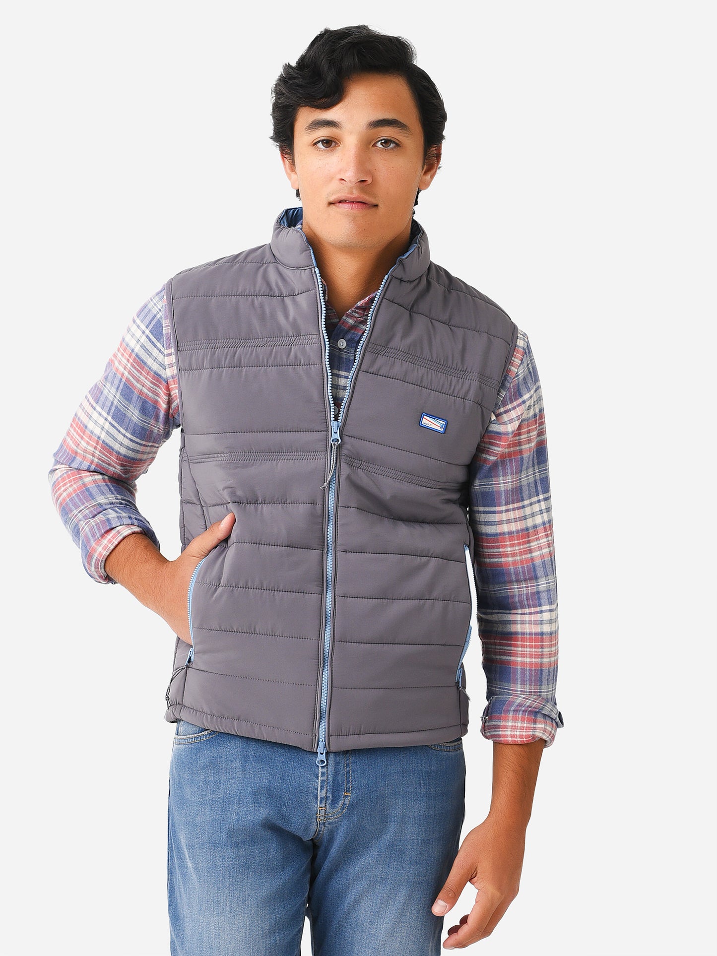 Johnnie-O Men's Harwich Lightweight Quilted Puffer Vest - Saint Bernard