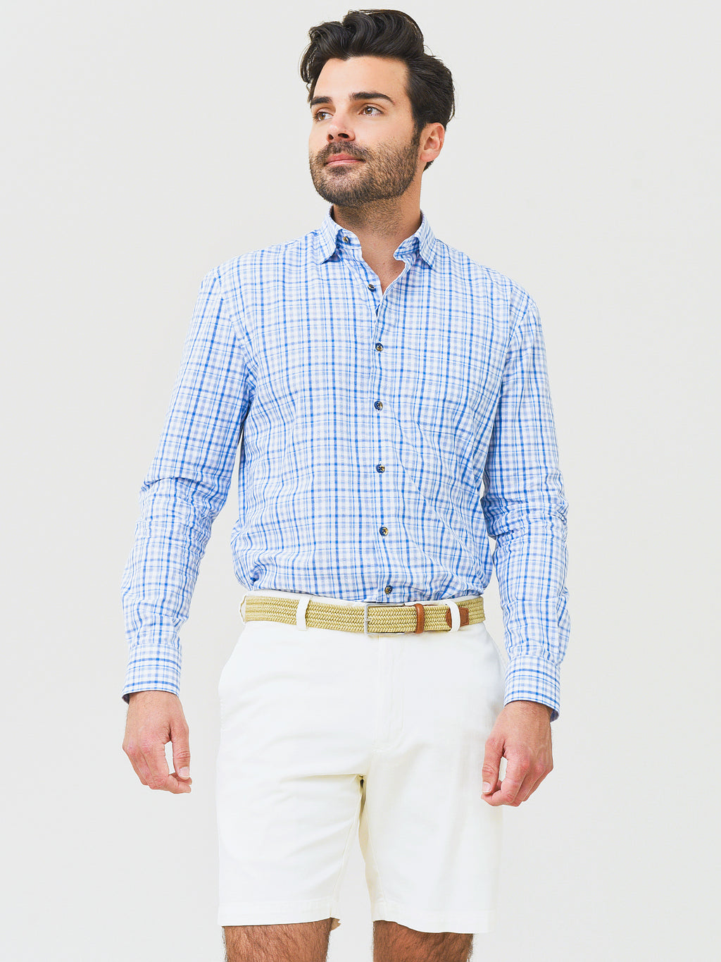 Johnnie-O Men's Tarpon Button-Down Shirt - Saint Bernard
