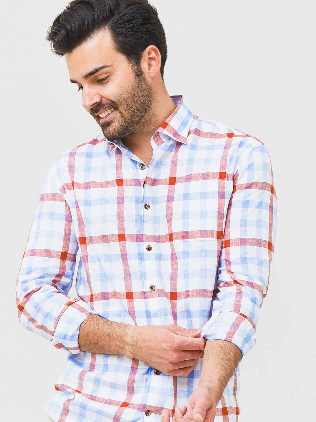 Johnnie-O Men's Tisbury Button-Down Shirt - Saint Bernard