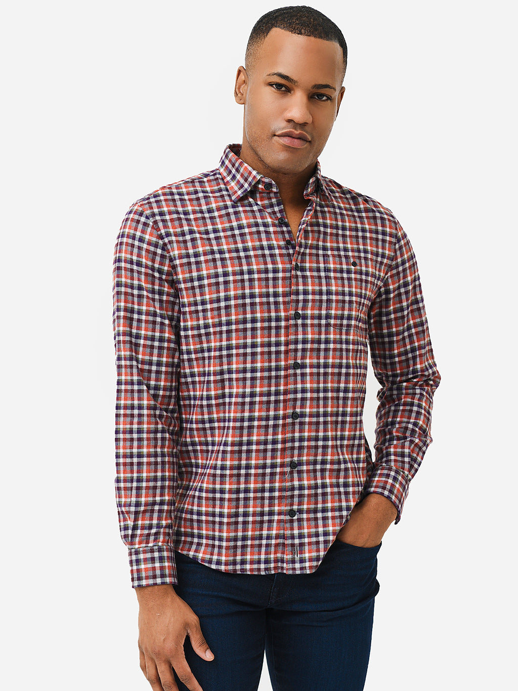 Johnnie-O Men's Joe Button-Down Shirt - Saint Bernard