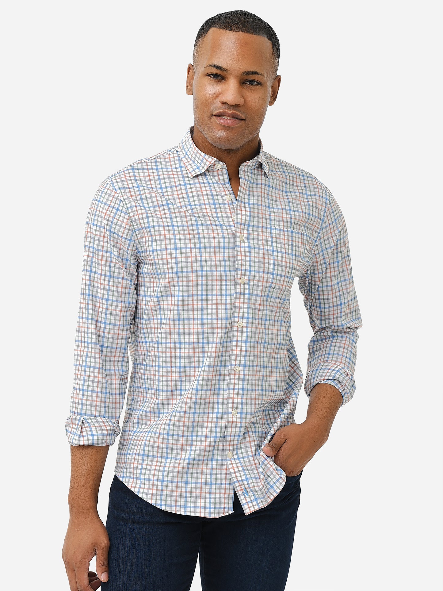 Johnnie-O Men's Millers Prep-Formance Button-Down Shirt - Saint Bernard
