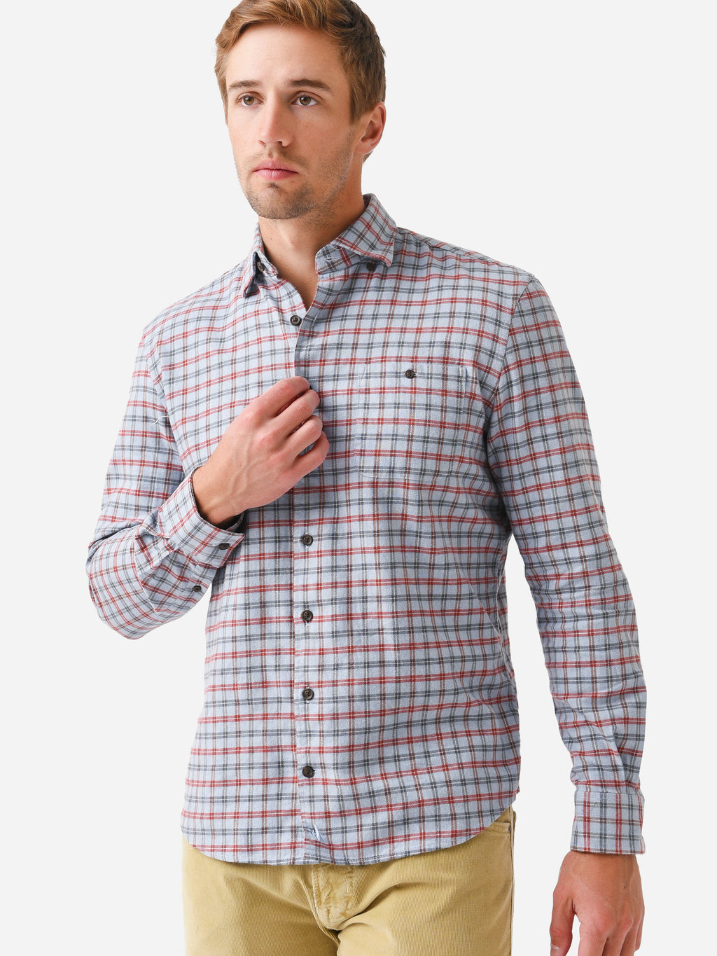 Johnnie-O Men's Hoyt Top Shelf Button-Down Shirt - Saint Bernard
