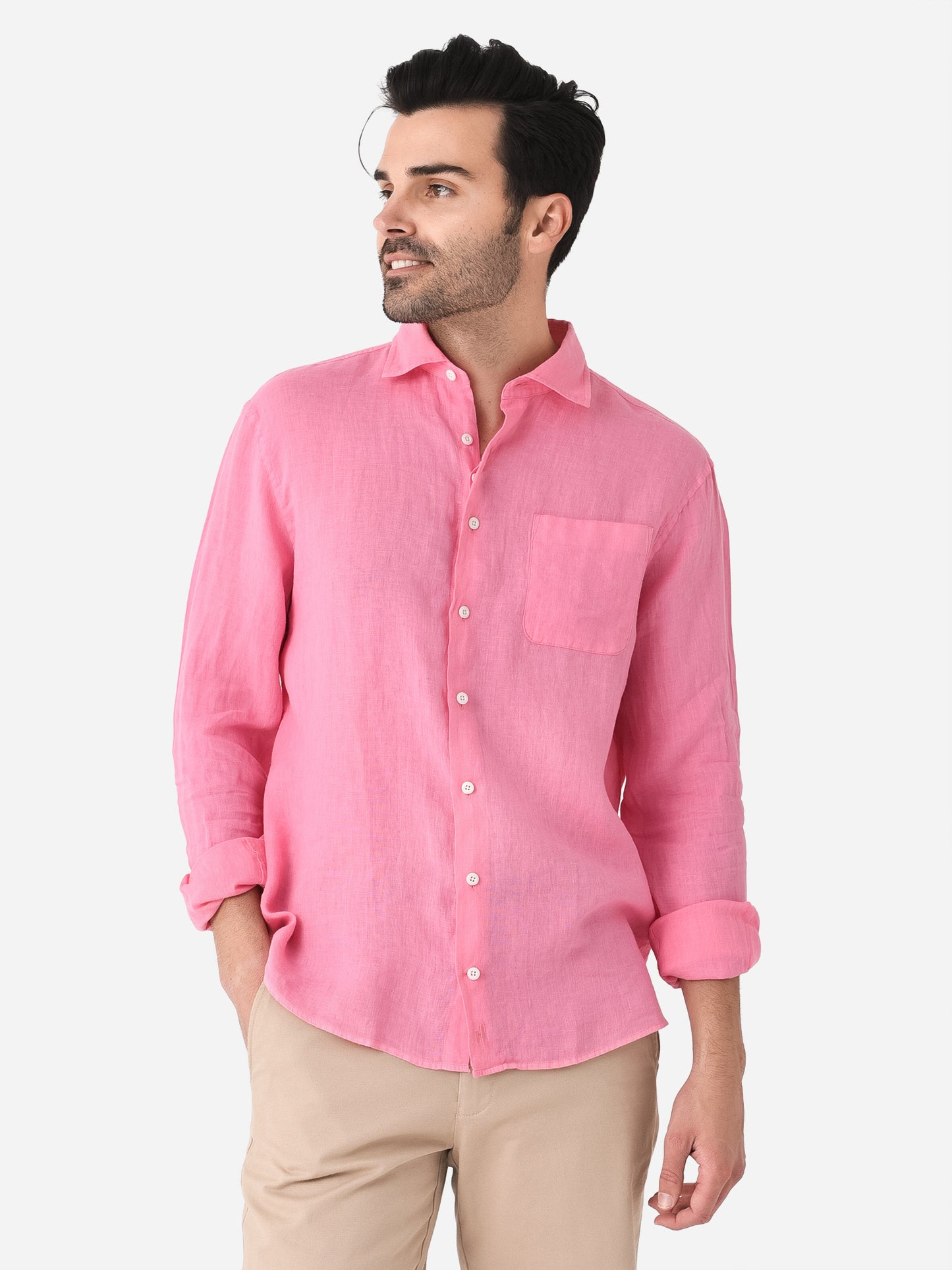 Johnnie-O Men's Felix Hangin' Out Button-Down Shirt - Saint Bernard