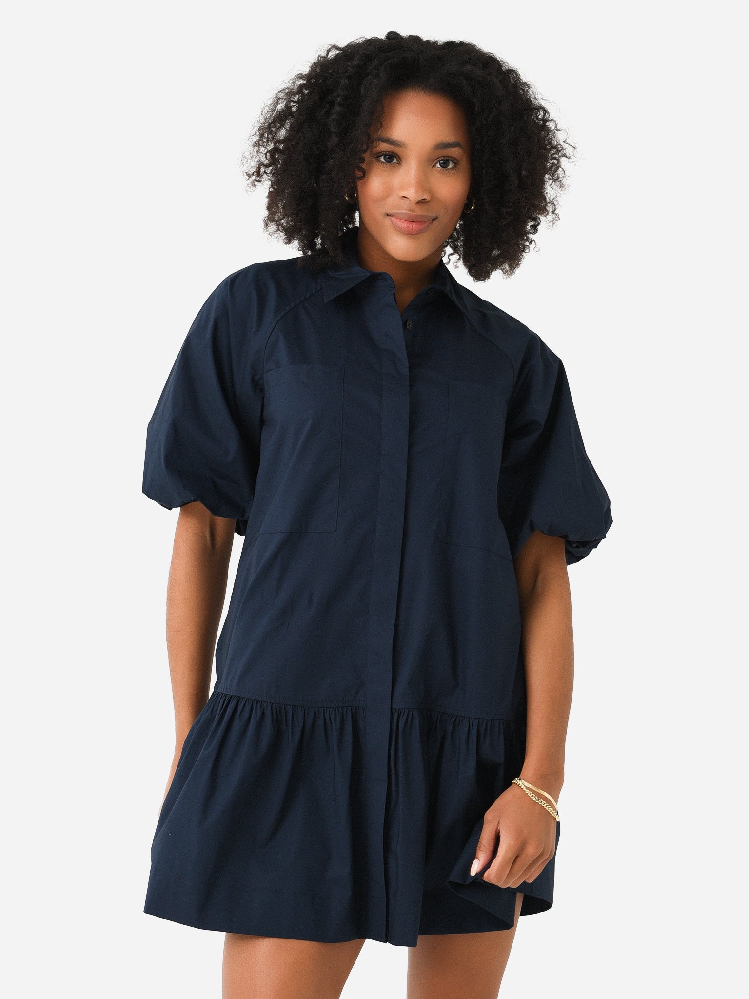 Simkhai Women's Signature Crissy Shirtdress - Saint Bernard