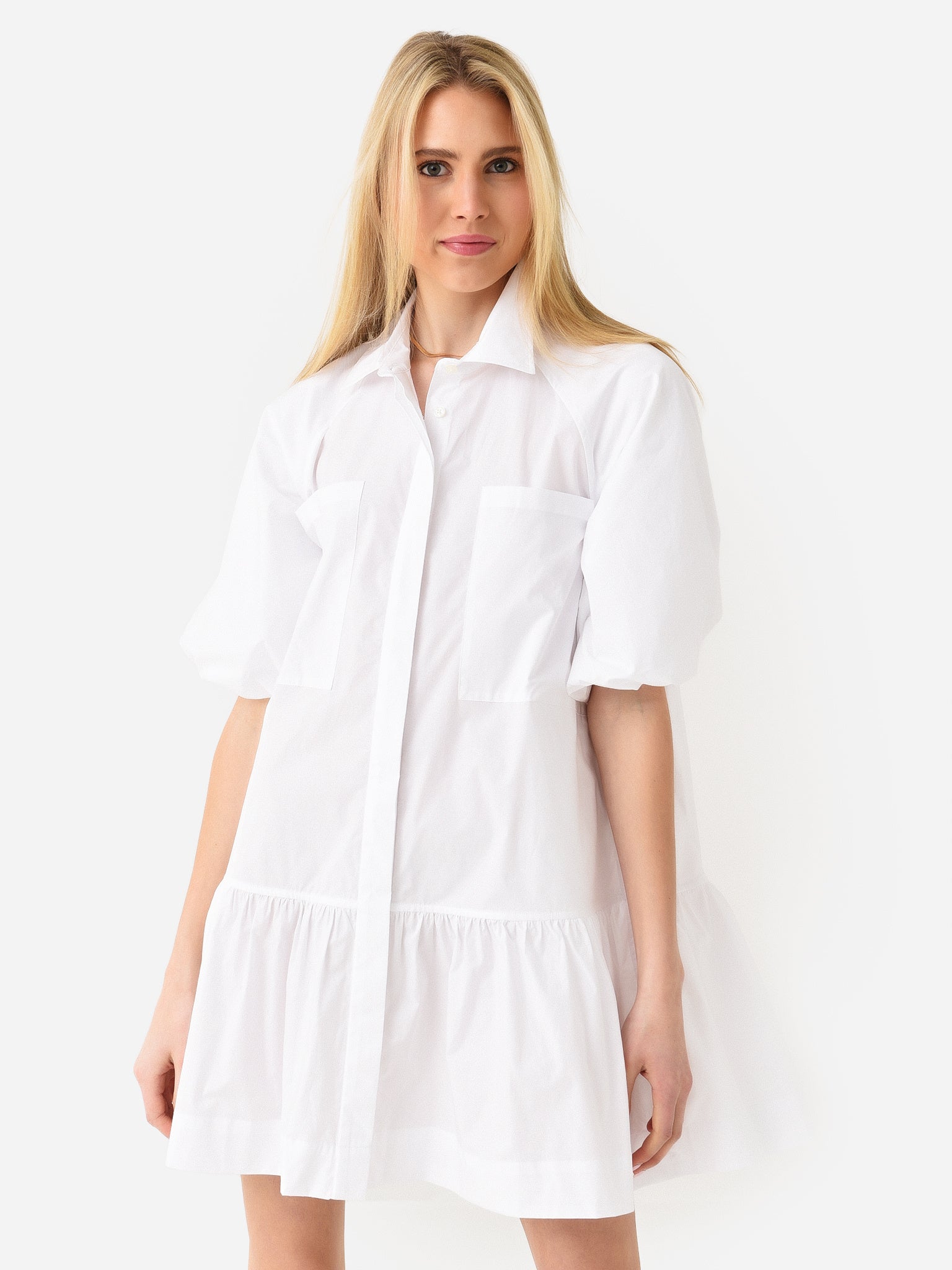 Simkhai Women's Signature Crissy Shirtdress - Saint Bernard