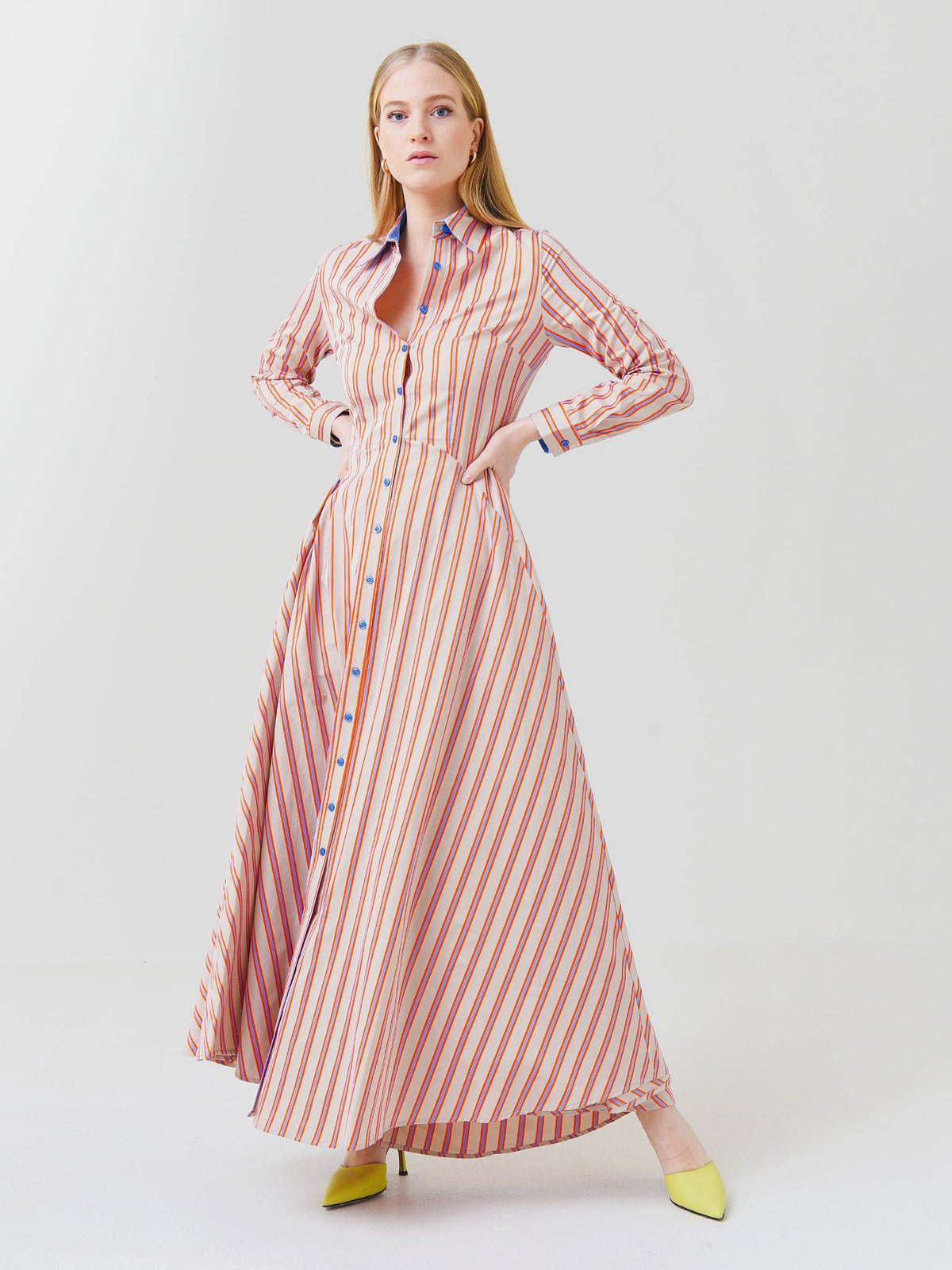 Evi Grintela Women's Juliette Shirtdress - Saint Bernard