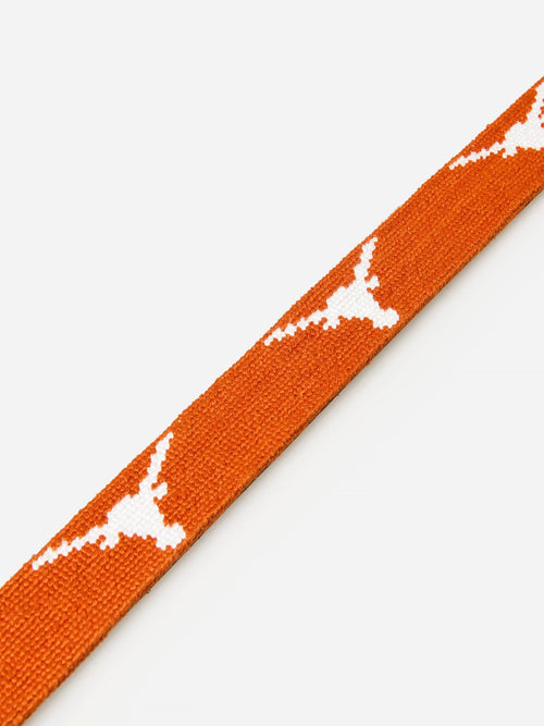 Smathers & Branson Boys' University of Texas Needlepoint Belt