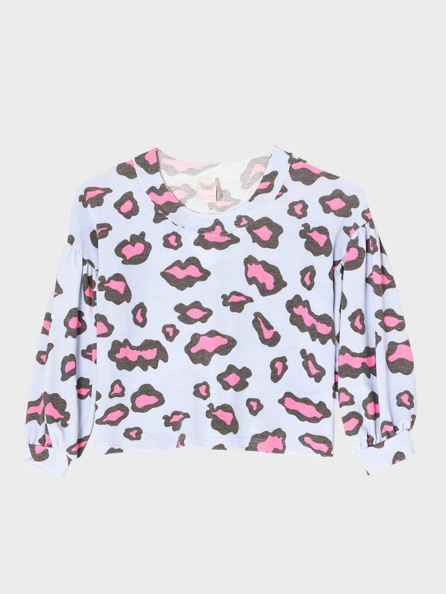For All Seasons Girls' Long Sleeve Leo Shirt with Pink Shirt