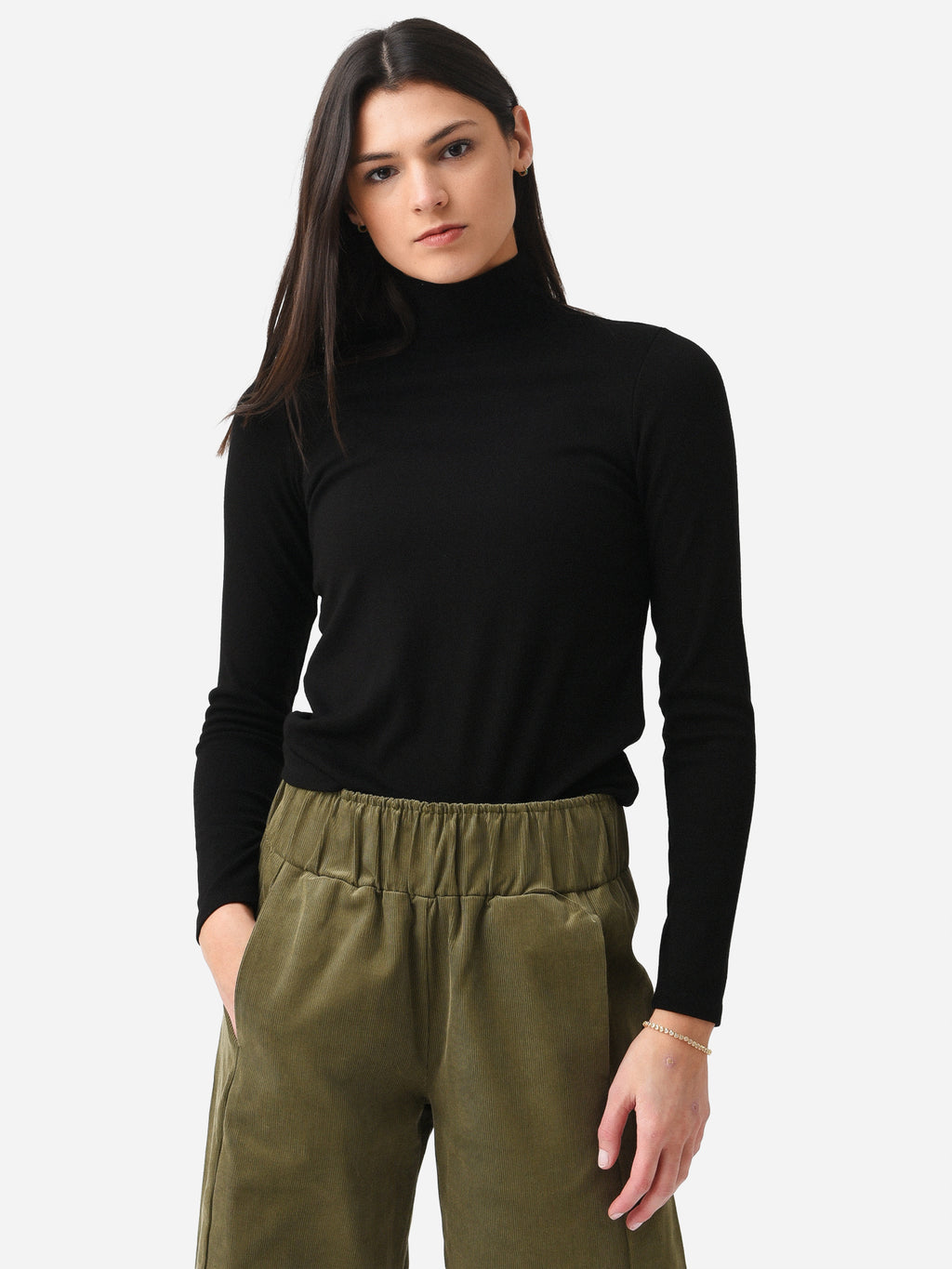 Velvet Women's Kaylie Turtleneck Top - Saint Bernard