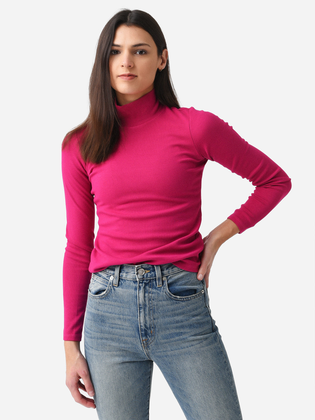 Velvet Women's Kaylie Turtleneck Top - Saint Bernard