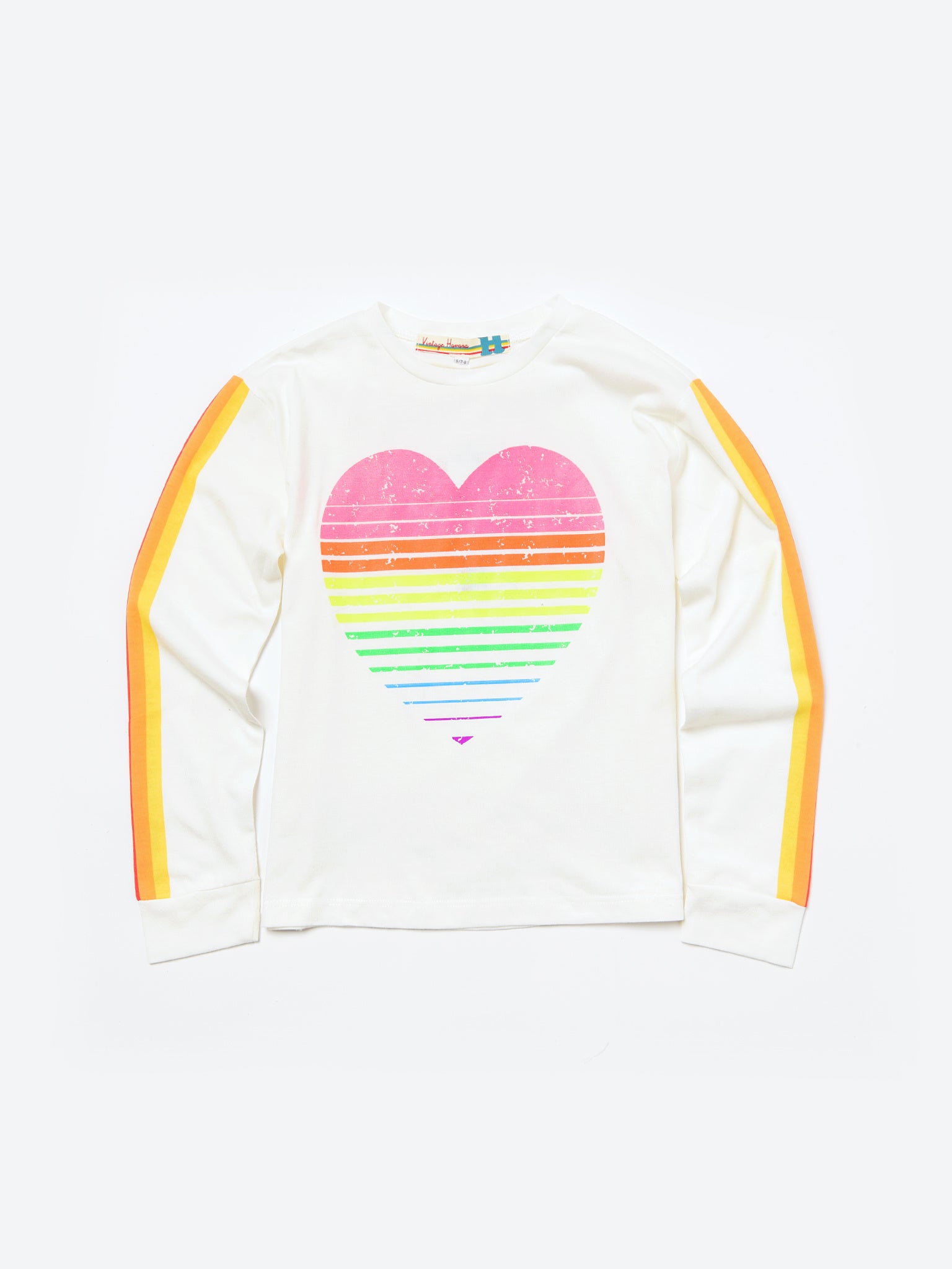 Vintage Havana Girls' Long Sleeve Boxy Tee - Saint Bernard