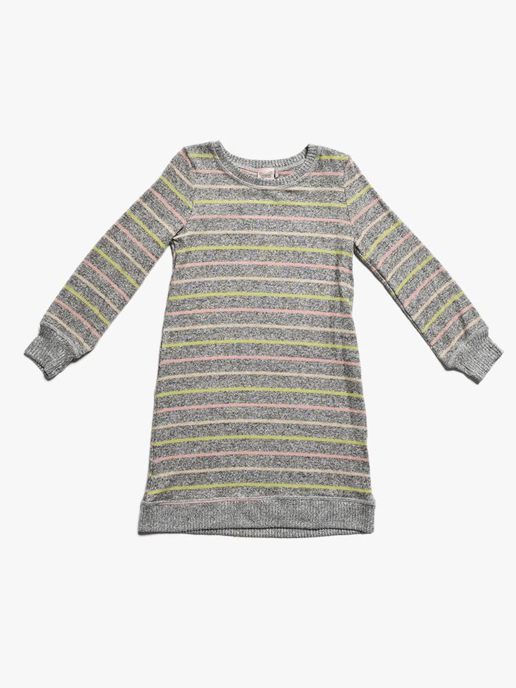 For All Seasons Rainbow Long Sleeve Dress - Saint Bernard