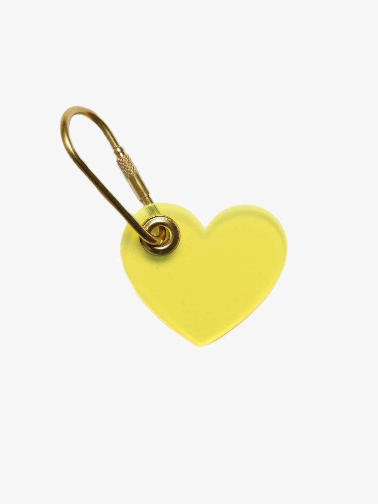 H Barnes And Co Key Fob Heart