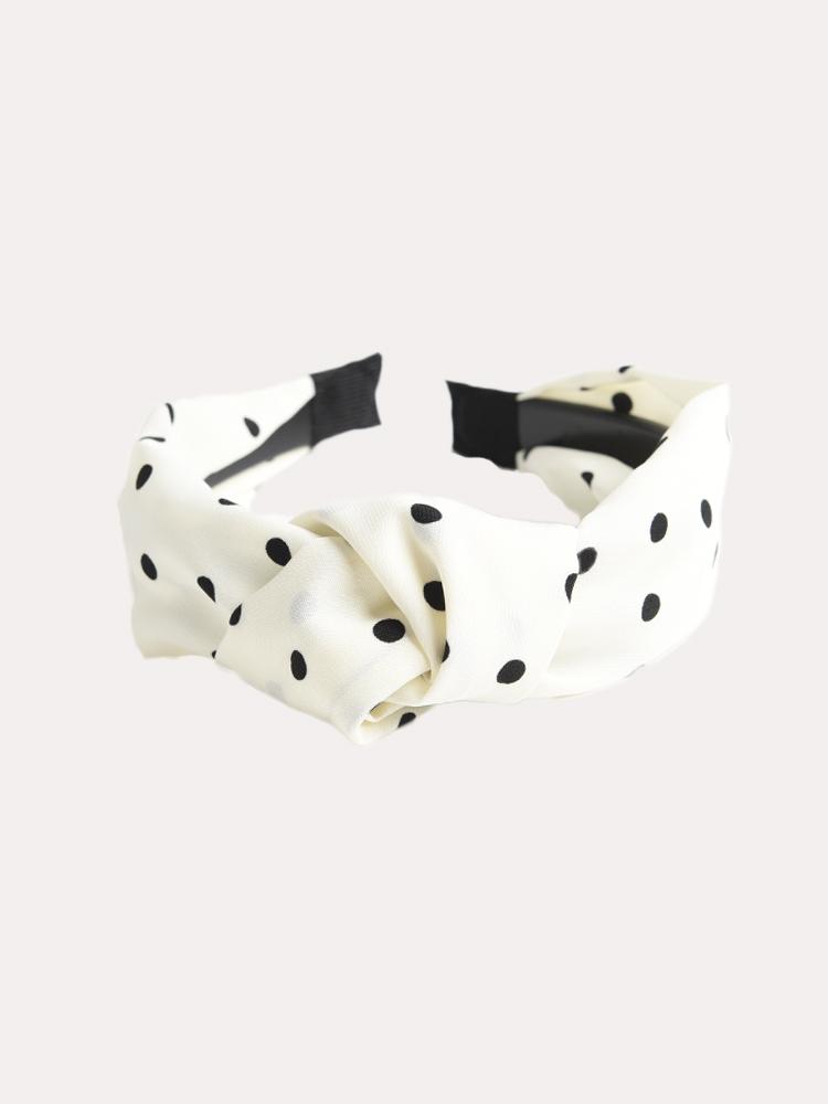 Fame Pink Polka Dot Headband - Saint Bernard